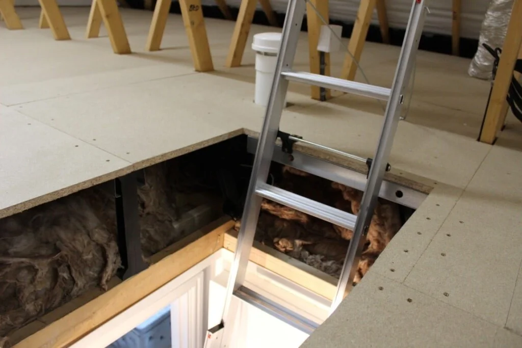 2 standard finish loft boarding system