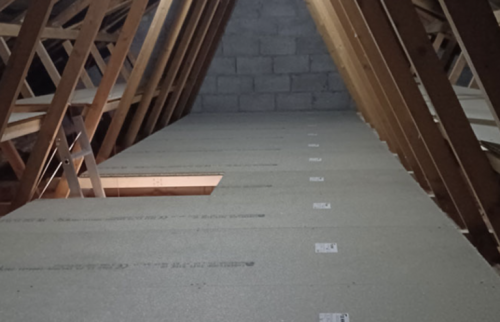 Loft boarding installation in Newport