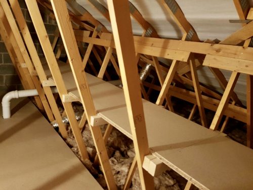 Loft Boarding installation in Bristol